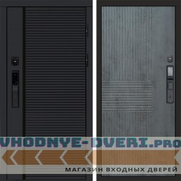 Termo Door  Smart (Смарт) Black Line Мастино Бетон темный